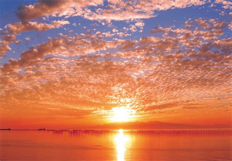 有明海の夕日｜九州への旅行や観光情報は九州旅ネット