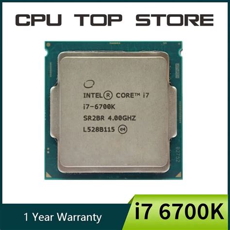 Intel Core I7 6700k 40ghz Quad Core 91w Cpu Processor Lga 1151