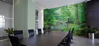 Office Background Wall Wallpapers Corporate Murals Mural