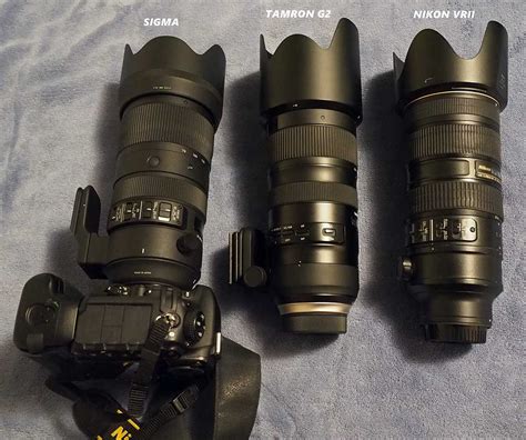 Sigma 70 200mm F 2 8 Dg Os Hsm Sports Lens For Nikon F Mount Now In Stock Comparison With Other