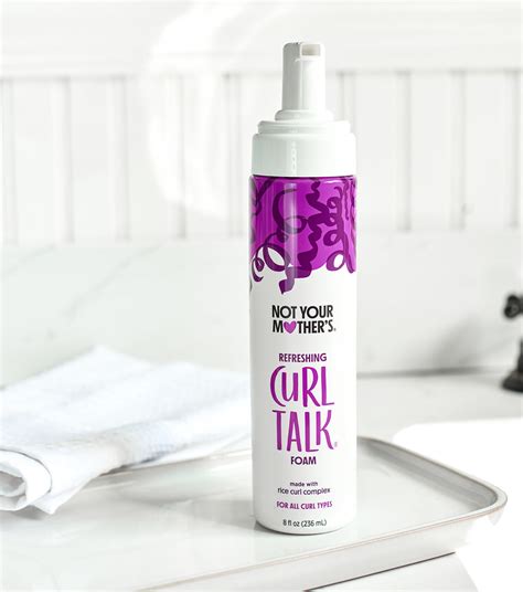 Curl Talk Refreshing Foam Not Your Mothers