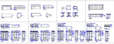 Bespoke Furniture Designs Cad Collection 01 Thousands Of Free Cad Blocks