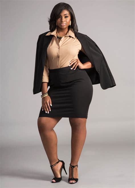 need plus size suiting and plus size wear to work options workit with ashley stewart plus