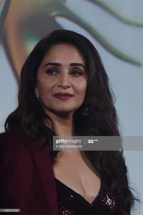News Photo Bollywood Actress Madhuri Dixit Speaks During A