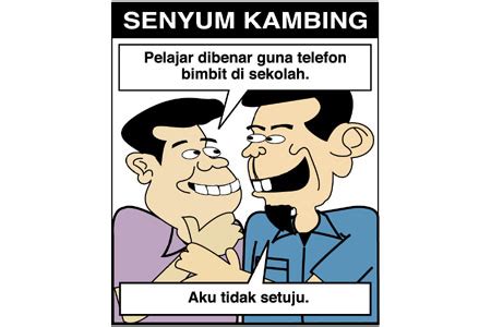 Pada suatu hari itu aku mendengar perbualan tuanku bersama ayahnya yang mengatakan yang aku akan diperbaiki balik, hatiku berasa lega dan aku dibawa ke sebuah kedai perbaiki telefon bimbit di sebuah pasaraya. Penggunaan Telefon Bimbit di Sekolah | LEMBAR BAHASA