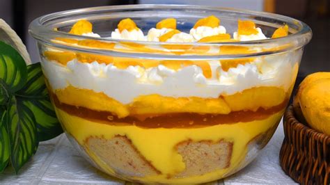 Mango Trifle Delight Recipe By Lively Cooking Youtube