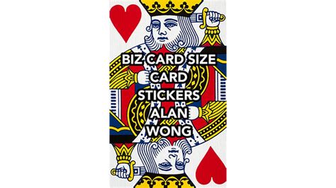 Mini Size Playing Card Stickers