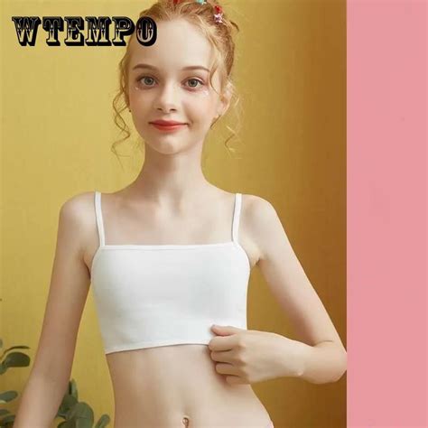 Buy Girls Underwear Vest Development Period 8 9 12 Years Old Thin