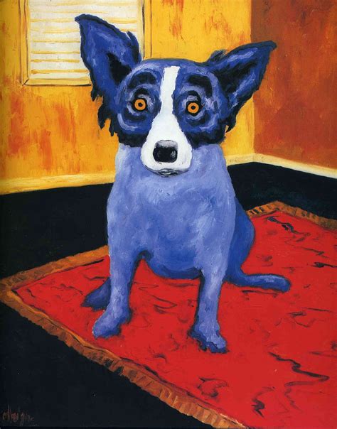 Art Nowa George Rodrigue Blue Dog