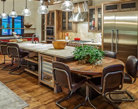 Rustic Home In Telluride Co Rustic Kitchen Denver By Sefra