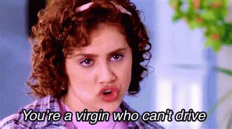 You Re A Virgin Who Can T Drive Clueless Gif Clueless Brittany Murphy Virgin Gif