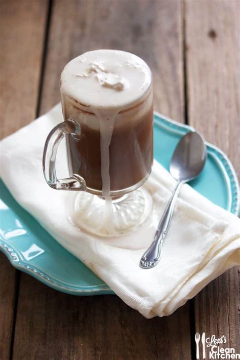 Dairy Free Mocha Hot Chocolate Lexis Clean Kitchen