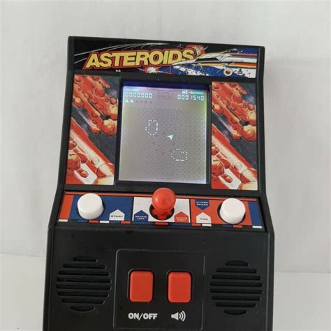 Asteroids Retro Mini Arcade Handheld Game Classic Play Ebay