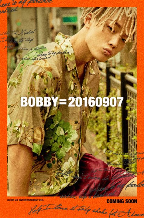 Update Ikon S Bobby Reveals More Solo Debut Details Soompi
