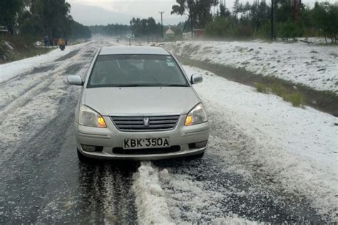 In Pictures ‘snow Covers Kenyan Villages Samrack Media