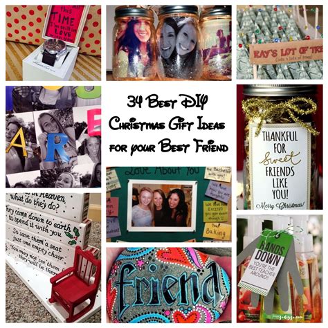 Christmas gifts can be hard to choose. 34 Best DIY Christmas Gift Ideas for your Best Friend ...