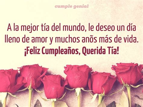 Top 53 Imagen Feliz Cumpleaños Tia Frases Bonitas Vn