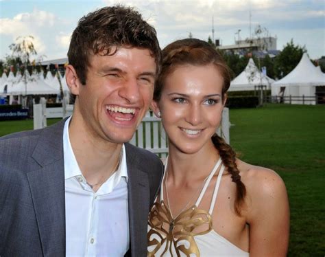 After, he guided his teammates to cover eriksen while he received medical treatment and consoled eriksen's wife sabrina. Love is an Escape ♥: Thomas Müller and His Wife Lisa