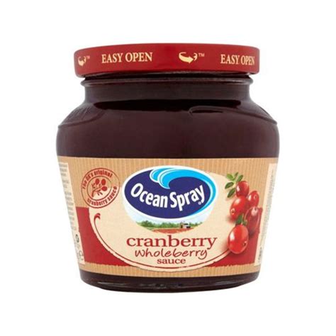 Ocean Spray Whole Cranberry Sauce British Sauces And Condiments