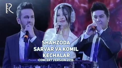 Benom Guruhi Va Shahzoda Kechalar Беном ва Шахзода Кечалар Live Concert Version 2017