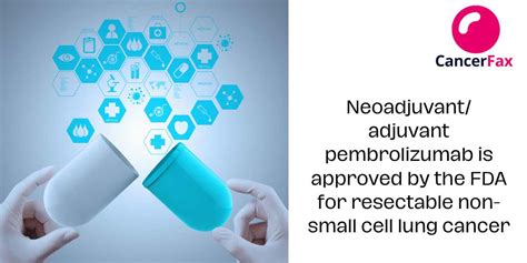 El Pembrolizumab Neoadjuvantadjuvant Està Aprovat Per La Fda Per Al