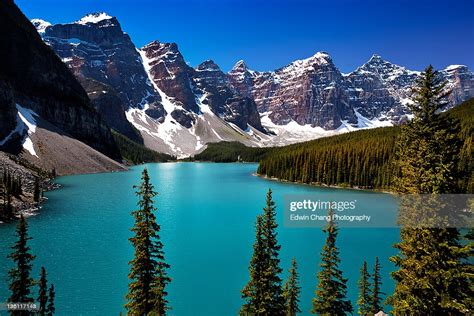 Moraine Lake Banff National Park Stock Photo Getty Images