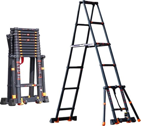 Telescoping Ladder Heavy Duty A Type Telescoping Extension Ladder