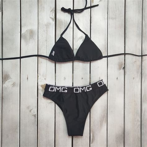 2020 2019 Newest Hot Omg Sexy Mesh Vest Women Bikini Set Swimwear Bathing Beachwear Swimsuit