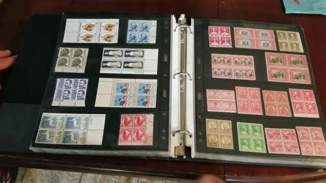Stamp Collecting Panes Blocks Strips And Plate Blocks On Vario Pages