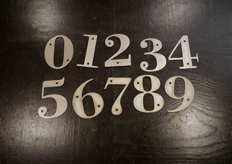 Metal Numbers Bundle For Diy Clock 45 Tall Rustic Etsy
