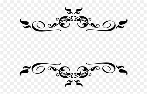 Clip Art Fancy Border Hd Png Download Vhv