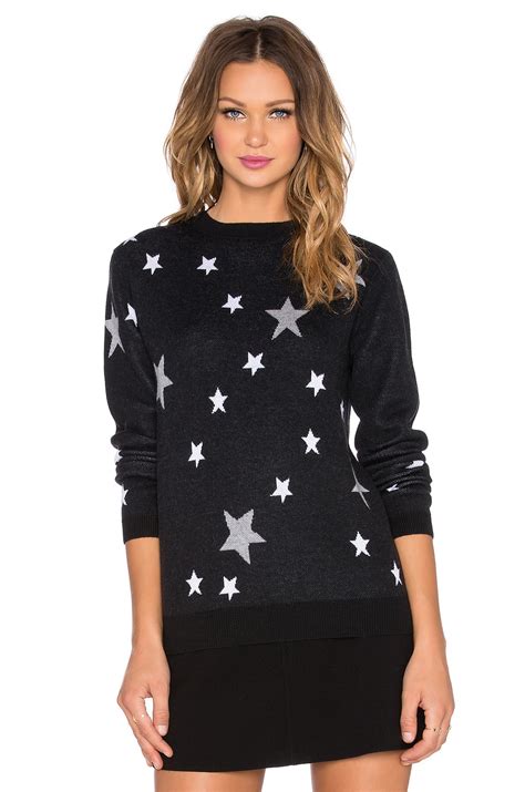 Amour Vert Celeste Sweater In Black Revolve