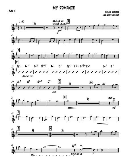 My Romance By Richard Rodgers Digital Sheet Music For Score And Parts Download And Print A0