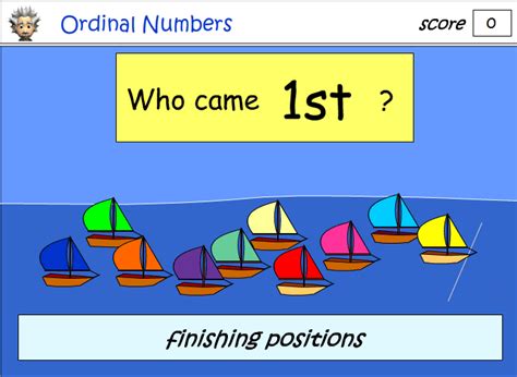 Ordinal Numbers Studyladder Interactive Learning Games