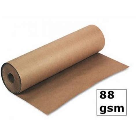 Mm X M Strong Brown Kraft Wrapping Paper Roll