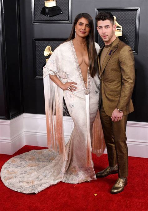 Priyanka chopra commanded attention in a very plunging dress at the grammy awards 2020 last night, when she arrived on the red carpet with her husband nick jonas. Grammy Awards 2020 - Red Carpet Photos