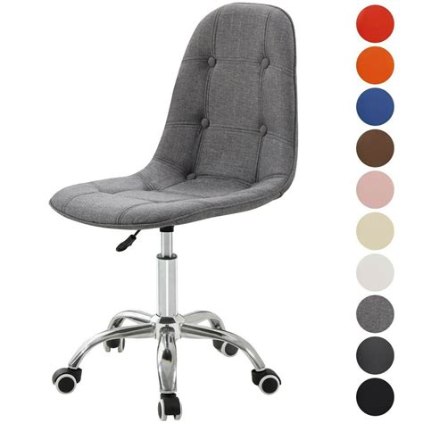 Small writing desk chair white monochromatic stock. Cushioned Computer Desk Office Chair Quilted Dressing ...