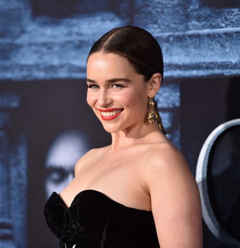 Emilia Clarke Shows Off Her Big Boobs In A Strapless Dress Porn Pictures Xxx Photos Sex Images