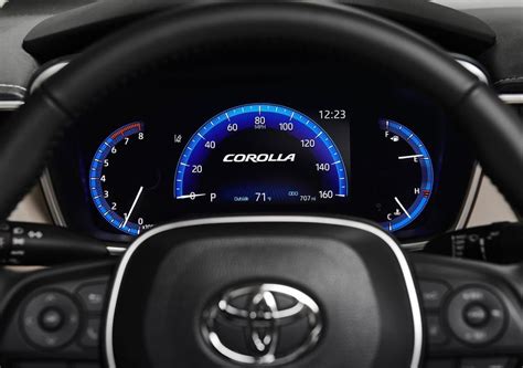 2020 Yeni Kasa Toyota Corolla Sedan Gösterge Paneli Oto Kokpit