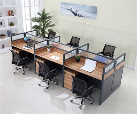 Factory Price 6 Seater Office Desk Workstation Cubicles Office