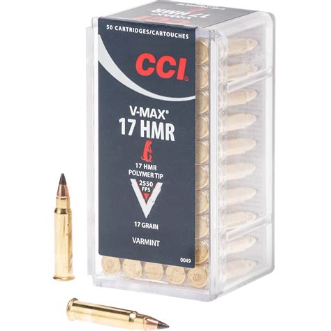Cci® V Max 17 Hmr 17 Grain Rifle Ammunition Academy
