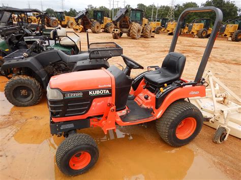 Kubota Bx2200 Tractor Jm Wood Auction Company Inc