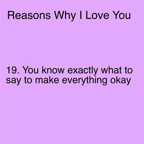 Pin By Happy Birthday Dean On Reasons Why We Love You Reasons Why I Love You Why I Love
