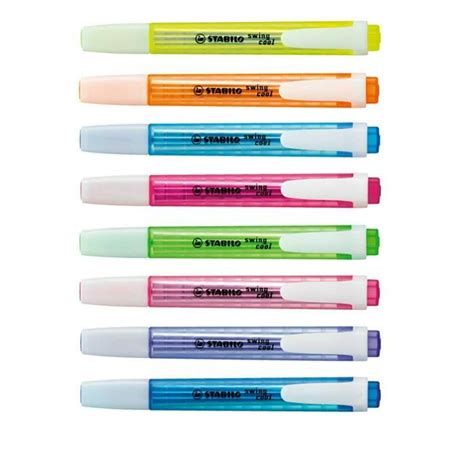 Stabilo Swing Cool Highlighters Neon Edition Pen Study Notes