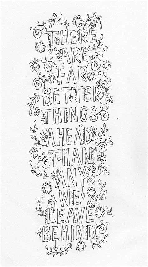 Sayings coloring pages printable free. Quote coloring page -INSTANT DOWNLOAD, line art ...