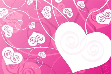 Pink Love Heart Backgrounds ·① Wallpapertag