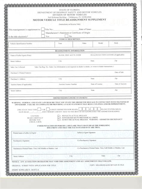 Fl Hsmv 82994 2007 2021 Fill And Sign Printable Template Online Us