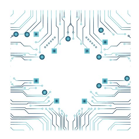 Circuit Board Lines Vector Hd Png Images Abstract Gradient Texture