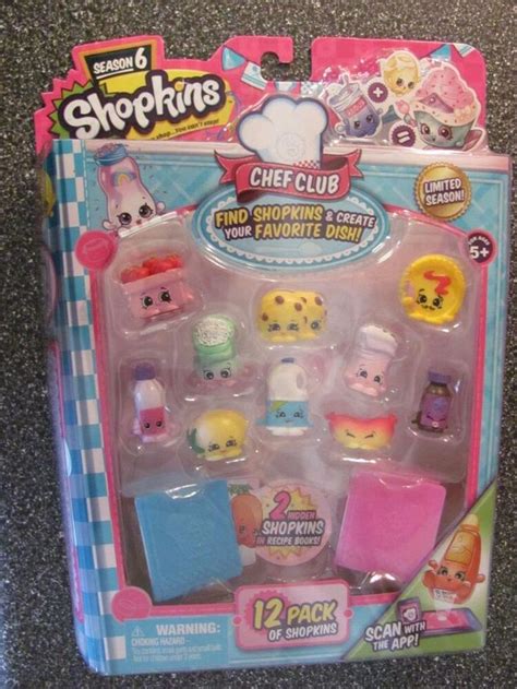 12 Pack Of Shopkins Season 6 Chef Club Limited Season For Sale Online