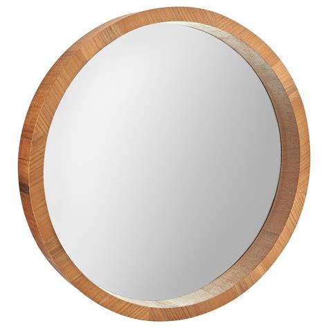 Round Mirror Wood Frame Ideas On Foter